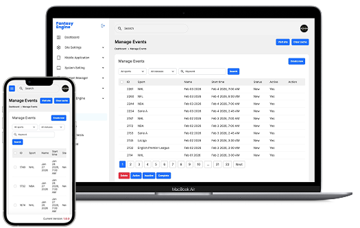 Manage Events