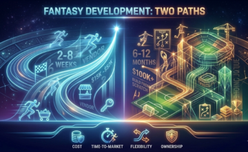 White Label vs Custom Fantasy Sports Development: Cost, Features And Revenue models